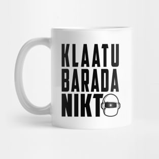 Gort, Klaatu barada nikto, Mug